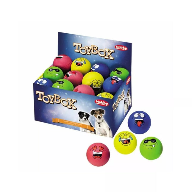 Dog toy rubber ball, 6.3 cm