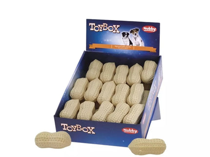 Žaislas šunims guminis žemės riešutas, 11 cm