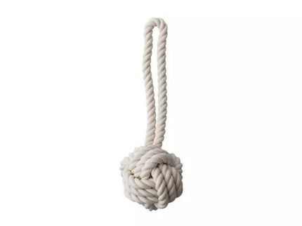 Natural Rope Dog Toy, Ball with Loop, XL, 60 cm