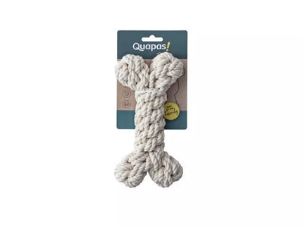 Natural Rope Dog Toy, Bone, L, 23 cm