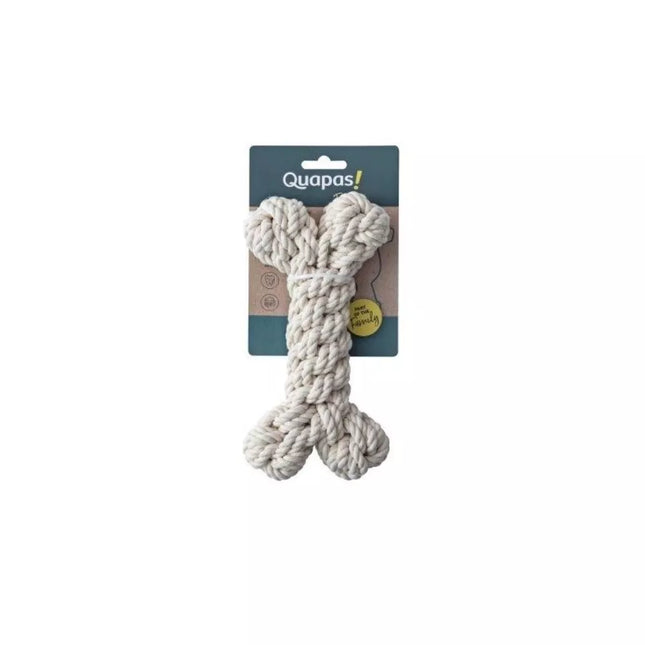 Natural Rope Dog Toy, Bone, L, 23 cm