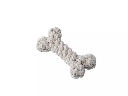 Natural Rope Dog Toy, Bone, L, 23 cm