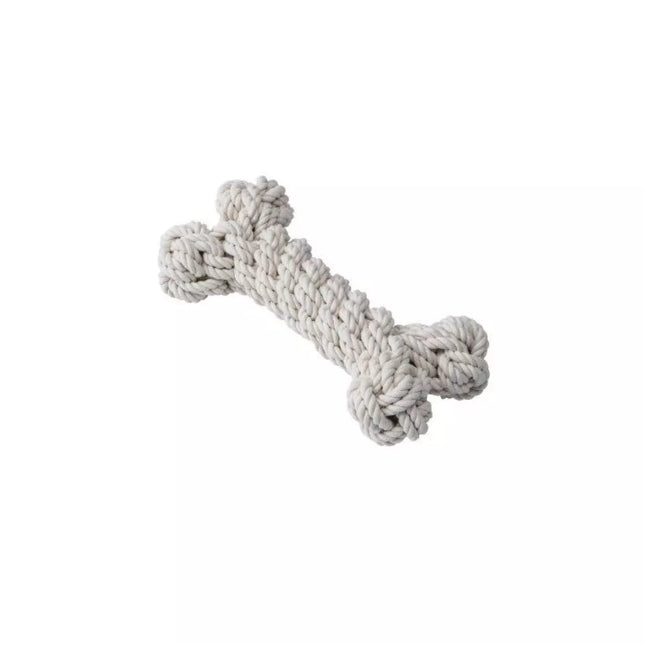 Natural Rope Dog Toy, Bone Shape, XXL, 40 cm