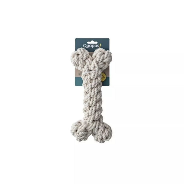 Natural Rope Dog Toy, Bone Shape, XXL, 40 cm