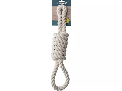 Natural Rope Dog Toy with 2 Loops, XXL, 60 cm