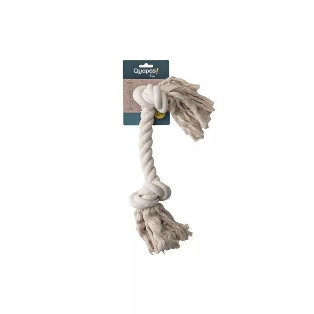 Natural rope dog toy, with 2 knots, L, 70 cm