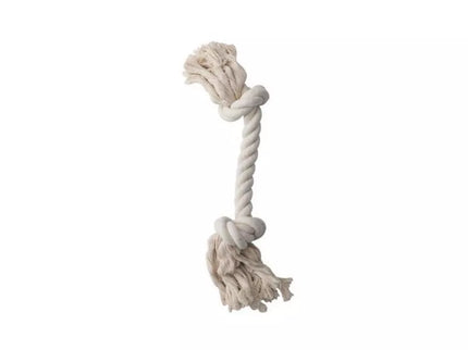 Natural rope dog toy, with 2 knots, L, 70 cm