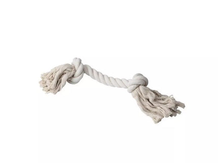 Natural rope dog toy, with 2 knots, L, 70 cm