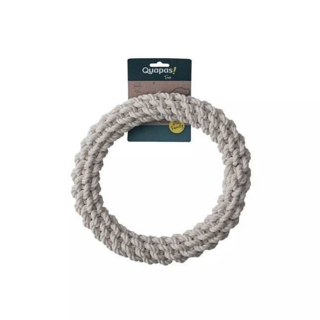 Natural Rope Ring Dog Toy, XXL, 40 cm