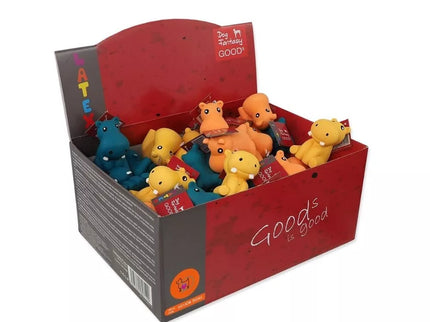 Žaislas šunims lateksinis begemotas Dog Fantasy, 8 cm