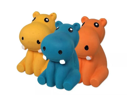 Žaislas šunims lateksinis begemotas Dog Fantasy, 8 cm