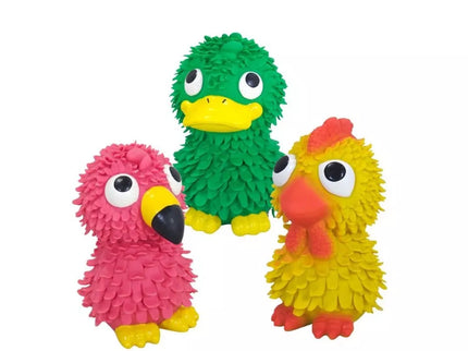 Žaislas šunims lateksinis paukštis, 12-13 cm