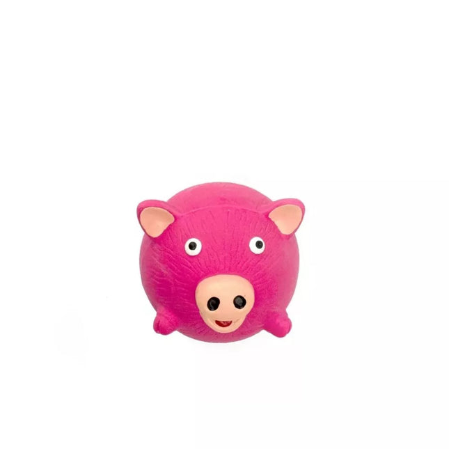 Latex Dog Toy Piglet, 9 cm