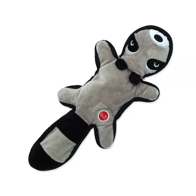 Dog toy raccoon with a crinkly tail, 39 cm