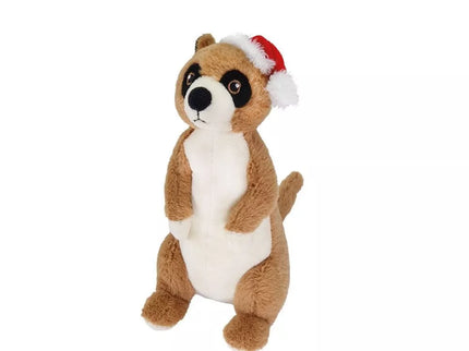 Žaislas šunims pliušinė kalėdinė surikata, 23 cm