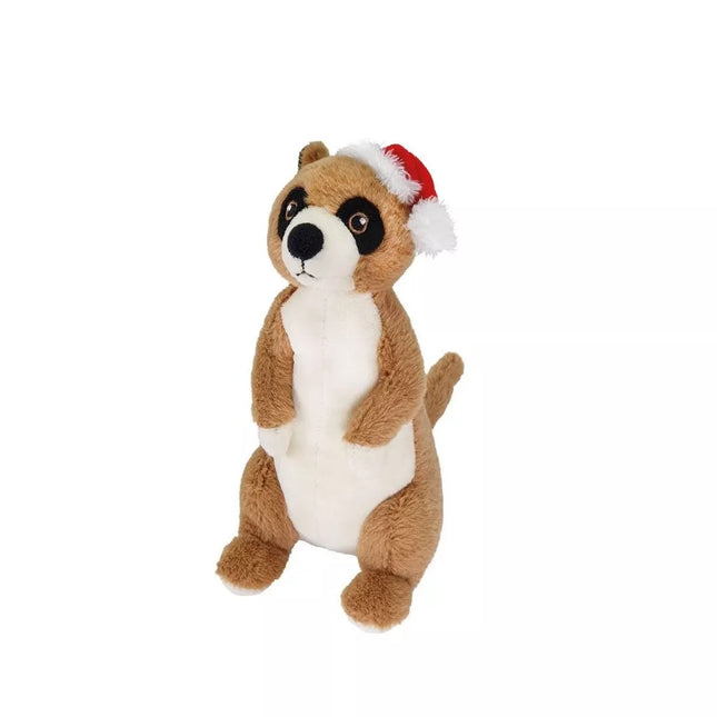Žaislas šunims pliušinė kalėdinė surikata, 23 cm