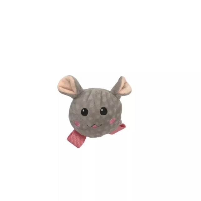 Plush mouse toy for dogs, 10.5 cm