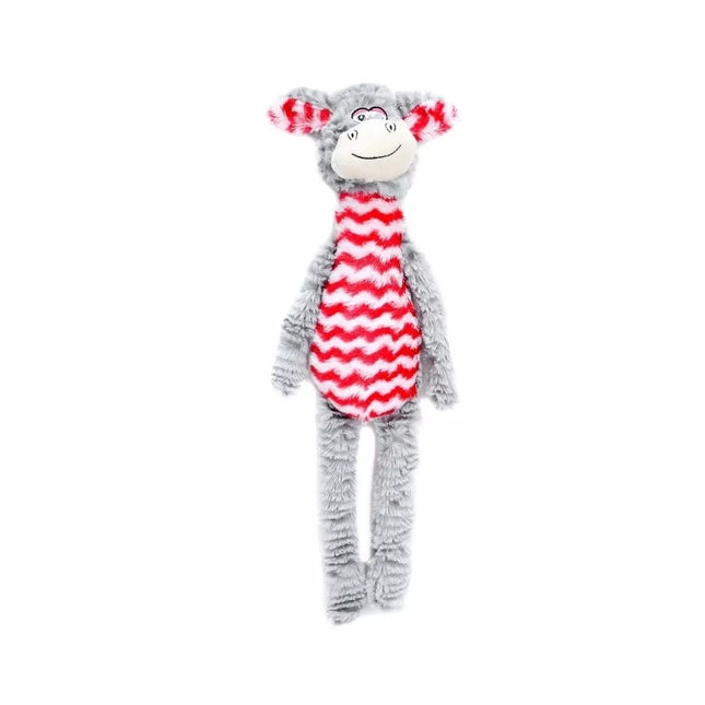 Plush Squeaky Grey Donkey Dog Toy, 45cm