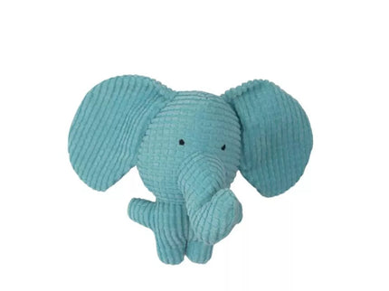 Plush elephant dog toy