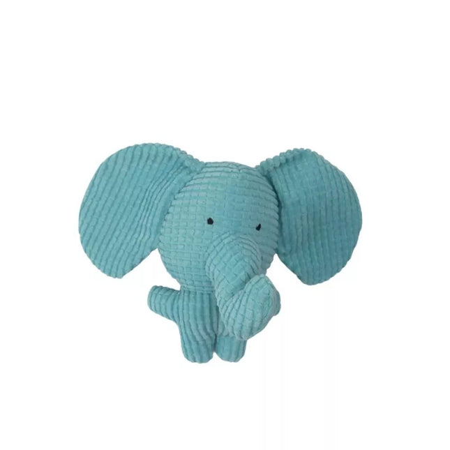 Plush elephant dog toy