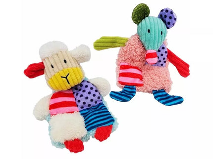 Plush Dog Toy Animal (Mouse, Sheep), 16 cm