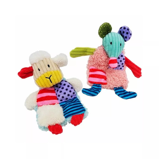 Plush Dog Toy Animal (Mouse, Sheep), 16 cm