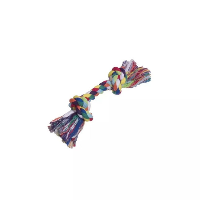 Žaislas šunims virvė 90 g, 2 mazgai