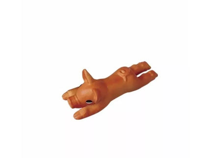 Latex Pig Dog Toy - Size S, 14 cm