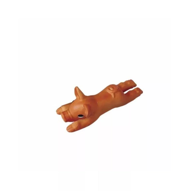 Latex Pig Dog Toy - Size S, 14 cm