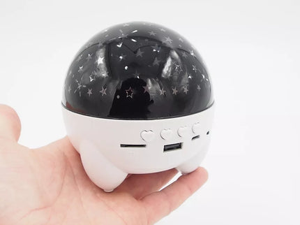 Žvaigždžių Projektorius kolonėlė (įkraunamas)